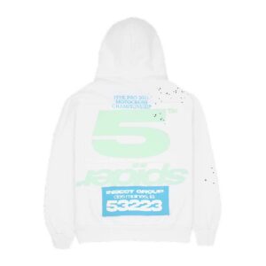 White Sp5der Hoodie for Adults