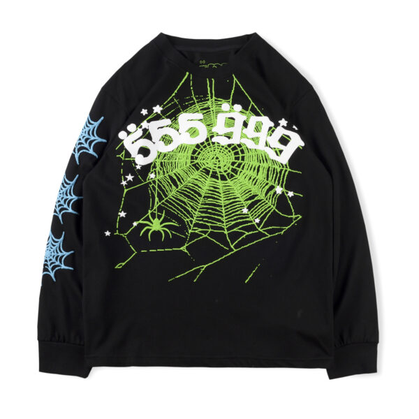 Sp5der Juice World 999 Crewneck – Black