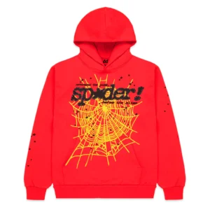 Sp5der P*NK V2 Hoodie – Red