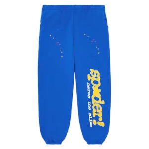 Sp5der TC Sweatpants Blue