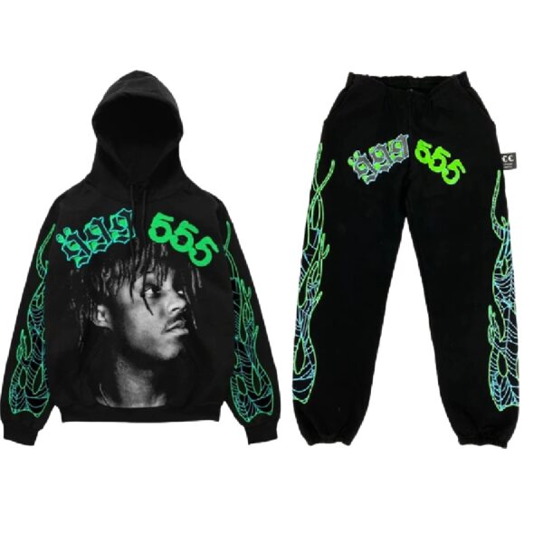 999 Club Black Spider Worldwide Tracksuit