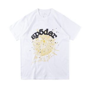 White Websuit Sp5der T-shirt