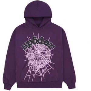 Purple Sp5der Web Hoodie