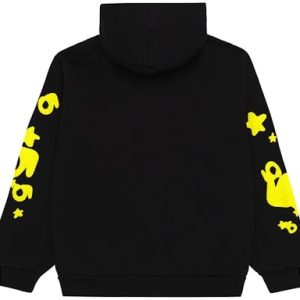 Sp5der Beluga Hoodie Onyx Yellow