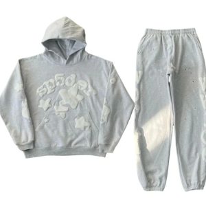 Sp5der Beluga Tracksuit Grey