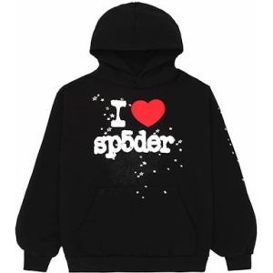 Sp5der Heart SP5 Souvenir Black Hoodie