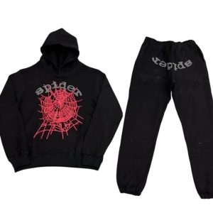 Sp5der OG Black Tracksuit